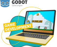 Godot.  Основа создания легендарных игр - КИБЕРшкола программирования для детей, компьютерные курсы для школьников, начинающих и подростков - KIBERone г. Евпатория