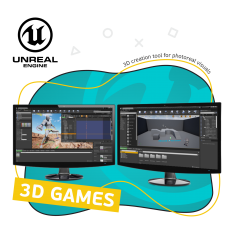 Unreal Engine 4. Игровой движок - КИБЕРшкола программирования для детей, компьютерные курсы для школьников, начинающих и подростков - KIBERone г. Евпатория