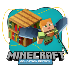 Minecraft Education - КИБЕРшкола программирования для детей, компьютерные курсы для школьников, начинающих и подростков - KIBERone г. Евпатория