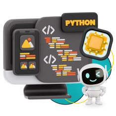 Мой первый сайт с мозгами: Python + AI - КИБЕРшкола программирования для детей, компьютерные курсы для школьников, начинающих и подростков - KIBERone г. Евпатория