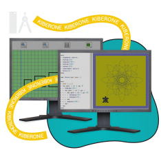 Исполнители чертежник и черепашка - КИБЕРшкола программирования для детей, компьютерные курсы для школьников, начинающих и подростков - KIBERone г. Евпатория