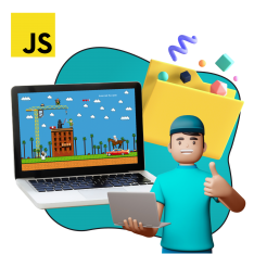 Программирование на JavaScript. Учимся создавать игры! - КИБЕРшкола программирования для детей, компьютерные курсы для школьников, начинающих и подростков - KIBERone г. Евпатория