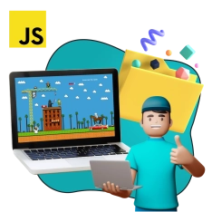 JavaScript + AI. Проектное обучение + геймификация + AI-помощники - КИБЕРшкола программирования для детей, компьютерные курсы для школьников, начинающих и подростков - KIBERone г. Евпатория