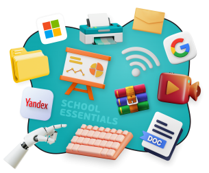 Цифровая база для школьника - КИБЕРшкола программирования для детей, компьютерные курсы для школьников, начинающих и подростков - KIBERone г. Евпатория